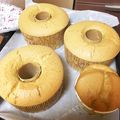 ひまーり's cooksnap of when they made ほうじ茶のシフォンケーキ.