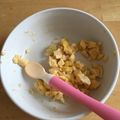 クック5B67T2☆'s cooksnap of when they made 離乳食(後期)パンプディング～.