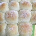 ふくちゃま。's cooksnap of when they made HBでほわほわヨーグルトの白いちぎりパン.