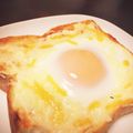 きいちご＊'s cooksnap of when they made エッグトースト！.