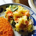 MAYOnna1se's cooksnap of when they made ＊余った福神漬けで簡単☆ポテトサラダ＊.