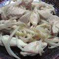 p-nose's cooksnap of when they made 鶏ささみともやしのあっさり中華炒め.