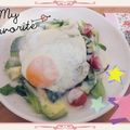 コルサコヴァ's cooksnap of when they made ランチに☆ホットケーキのサラダ仕立て.