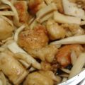 しちゃそ's cooksnap of when they made 鶏ときのこのしょうが焼き.