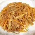 ＭＯＫＯＳＮＯＷ's cooksnap of when they made ご飯のお供に！★大根のきんぴら★.
