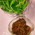 ふじじまさ's cooksnap of when they made 豚挽き肉で♪肉味噌♪レタス包みで♪.