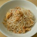 Lila's cooksnap of when they made 明太子＆しらたき＆玉子炒め.