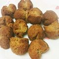 桃缶かーさん's cooksnap of when they made 黒糖サーターアンダギー.