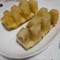 キキとノア's cooksnap of when they made パイナップルの切り方.