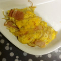 楽ちん大好き's cooksnap of when they made エノキとベーコンの卵炒め.