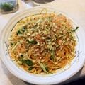 こうまさmam's cooksnap of when they made 顆粒だしで簡単味付け♪水菜の醤油パスタ.