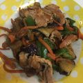 Y♡N♡mama's cooksnap of when they made 豚バラ肉と茄子の味噌豆板醤炒め.