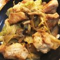m_mina's cooksnap of when they made 春キャベツと鶏肉の塩炒めガーリック風味.
