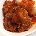 ジジ☆ＴiＴi's cooksnap of when they made 簡単美味☆濃厚ソースの煮込みハンバーグ♪.