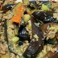ルビニャン's cooksnap of when they made ゴマが香ばしい☆茄子の肉味噌炒め！.