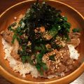 siro_poo's cooksnap of when they made ■ 10分で完成！豚肉の青じそバター丼■.