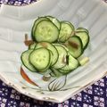 嫁〜ず☆なめがた子's cooksnap of when they made みょうがきゅうりもみ.