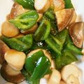手作り★ママ's cooksnap of when they made ザ・適当！エリンギとピーマンの中華炒め.