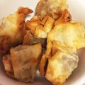 つるライス's cooksnap of when they made 餃子の皮で☆簡単デザート.