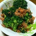 すぴあや's cooksnap of when they made ブロッコリーのごま人参和え.