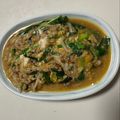 おおさきえつこ's cooksnap of when they made 町中華屋さん風～♪豚こまニラもやし炒め.