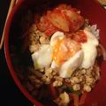 marianon's cooksnap of when they made 節約！かさ増し そぼろビビンバ丼.