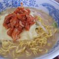 アリマ's cooksnap of when they made サッポロ一番ラーメンでキムチーズラーメン.