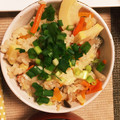 maiyuuu's cooksnap of when they made 野菜を切るだけ簡単たけのこご飯.