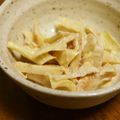 モーリーママ's cooksnap of when they made 筍の姫皮と蒲鉾の✿梅マヨネーズ和え.