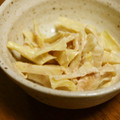 モーリーママ's cooksnap of when they made 筍の姫皮と蒲鉾の✿梅マヨネーズ和え.