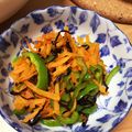 クックかぽー☆'s cooksnap of when they made ご飯がススム☆人参とピーマンの昆布炒め.