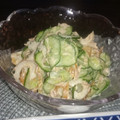 アスカチャチャ's cooksnap of when they made ちくわきゅーりツナマヨ♥.