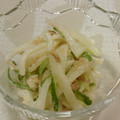 どくろパンダ☆'s cooksnap of when they made 簡単 大根ときゅうりのサラダ.