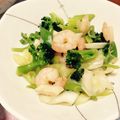 タニカゼ's cooksnap of when they made エビとブロッコリーの炒め物.