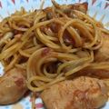 ☆まつゆか☆'s cooksnap of when they made 鶏肉トマトソーススパゲッティ.