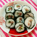 るらちゃん's cooksnap of when they made うちの巻き寿司.
