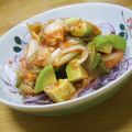 サオリ's cooksnap of when they made 【簡単・安い・早い】キムチ味アボガド納豆.