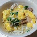 Ｋ．Ｋ．'s cooksnap of when they made レンジで1分40秒！ほんだし親子丼.