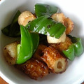 そらりんぽん's cooksnap of when they made ちくわとピーマンの煮物♪お弁当おつまみに.