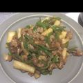 chibijuju's cooksnap of when they made シャキシャキ長いも入りの青椒牛肉.