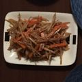 ☆akachin☆'s cooksnap of when they made おふくろの味☆きんぴらごぼう♪.