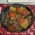 ☆akachin☆'s cooksnap of when they made 【旨味じっくり煮】田舎✿昭和の肉じゃが.