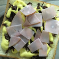 komasan♪'s cooksnap of when they made ちりめん山椒と生ハムのチーマヨトースト.