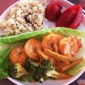 PinkPlumeria's cooksnap of when they made (艸ε｀,,@)ォィシスギッ★エビマヨ♫.