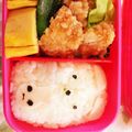 yampotato's cooksnap of when they made 簡単♪キャラ弁♪ すみっこぐらし.