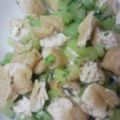 жゆきにゃж's cooksnap of when they made 大根の葉と油揚げの炒め物.