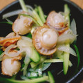 Sac’HiNa's cooksnap of when they made ホタテとキュウリの中華風和え物.