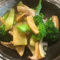 morio28's cooksnap of when they made 鶏肉とエリンギとブロッコリーの炒め物.