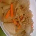 モバミヲ's cooksnap of when they made 捨てないで～大根の皮の炒め煮.
