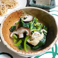 ＴＯＭＯＷＡＴ's cooksnap of when they made 10分で☆茎立菜・油揚げ・椎茸のさっと煮.